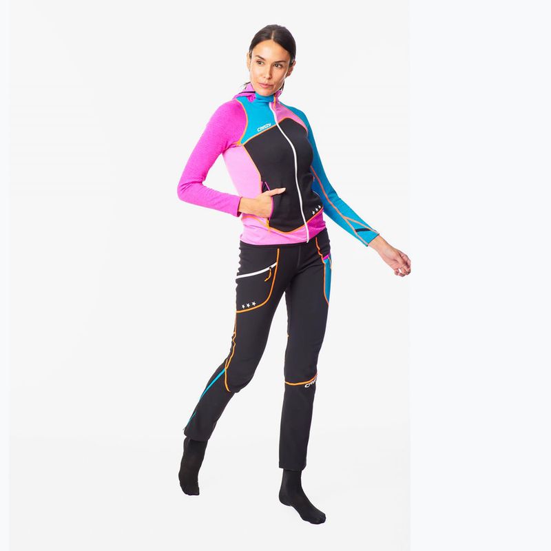 Női trekking pulóver Crazy Ionic pop 3