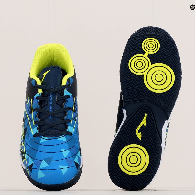 Joma Propulsion IN navy/sárga gyermek focicipő 13