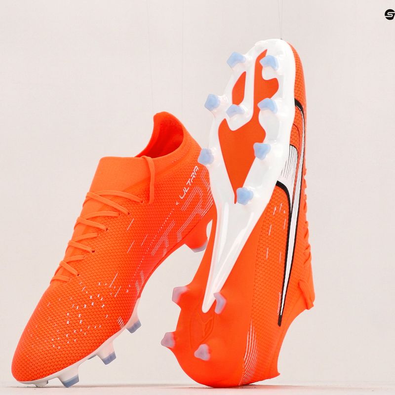 PUMA férfi futballcipő Ultra Match FG/AG narancssárga 107217 01 12