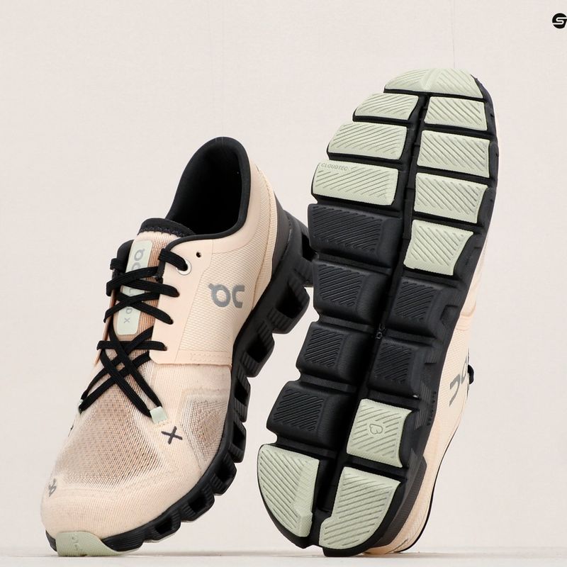 Női futócipők On Cloud X 3 bézs 6098694 15