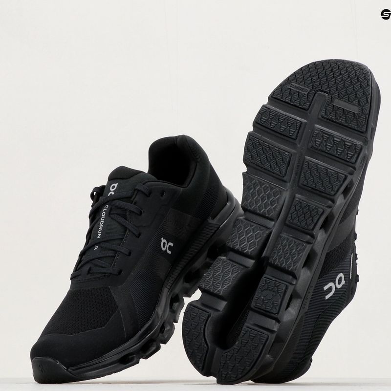 Férfi On Cloudrunner vízálló futócipő fekete 5298639 19