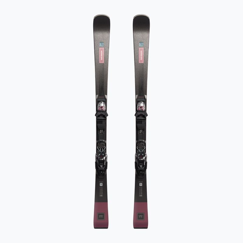 Női lesiklás síléc Salomon S Max 10W + M11 fekete L47039600