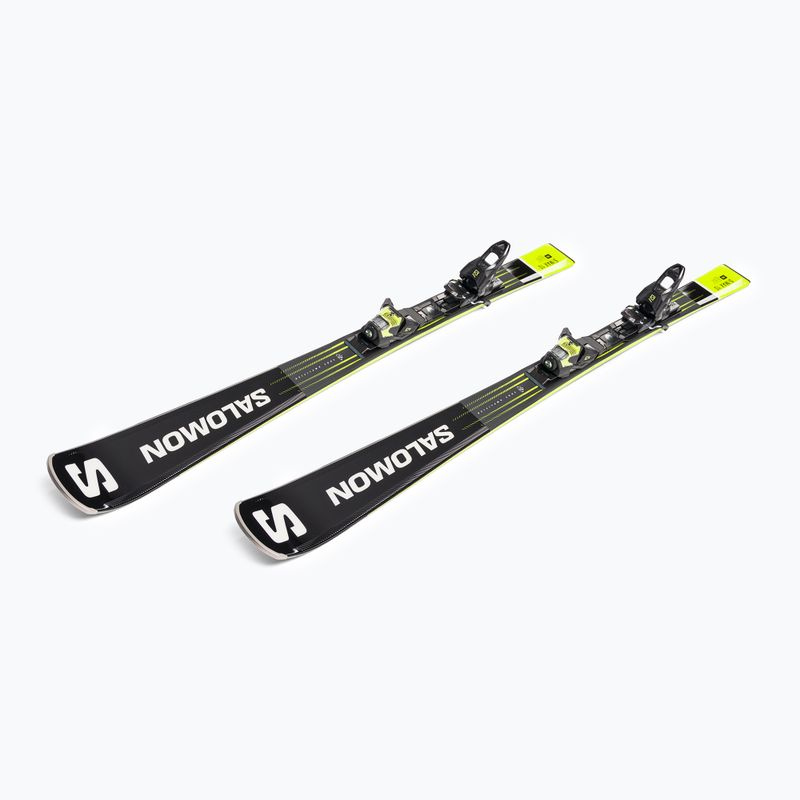 Salomon S Max 10 + M11 GW lesiklás síléc fekete/sárga L47055700 4