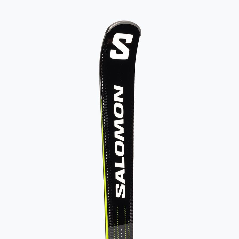 Salomon S Max 10 + M11 GW lesiklás síléc fekete/sárga L47055700 8