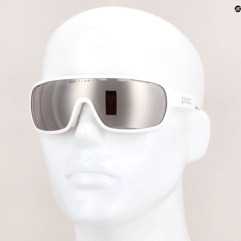 Kerékpáros szemüveg POC Do Blade hydrogen white/clarity road silver 6