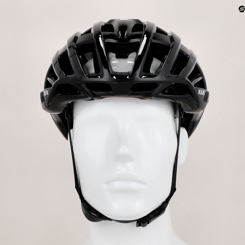 Férfi kerékpáros sisak KASK Valegro fekete KACHE00052 9