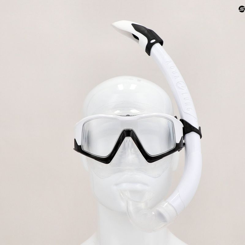 Aqualung Vita Snorkelling Set fehér és fekete SR3990901 15