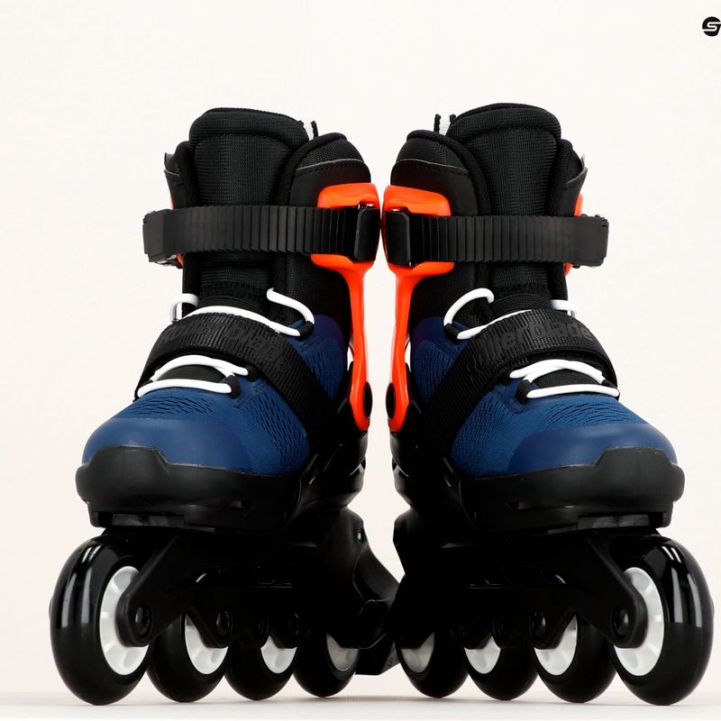 Rollerblade Microblade gyermek korcsolya tengerészkék és narancssárga 07221900 174 13