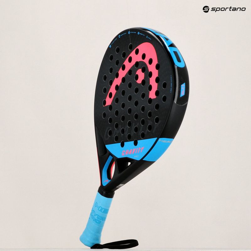 HEAD Gravity Pro 2022 ütő fekete/kék 228162 8