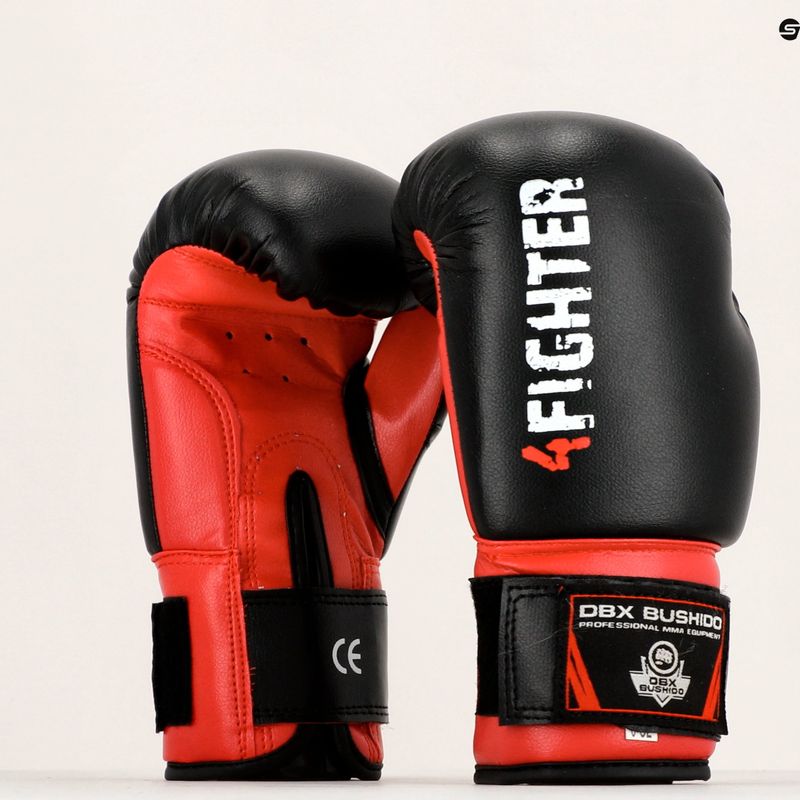 Bushido Gyermek bokszkesztyűk fekete ARB-407v3_6oz 11