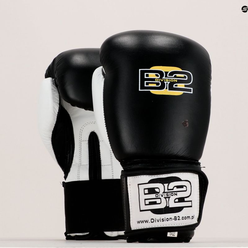 Boxkesztyű Division B-2 fekete/fehér DIV-SG01 6