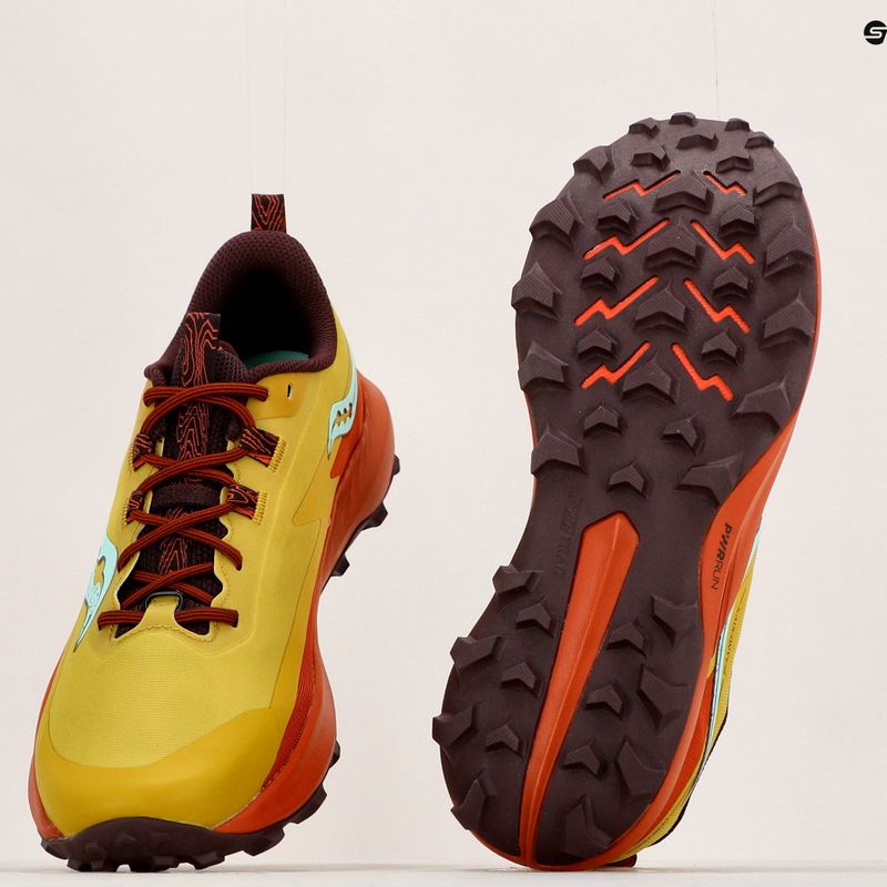 Férfi futócipő Saucony Peregrine 13 sárga-narancssárga S20838-35 19