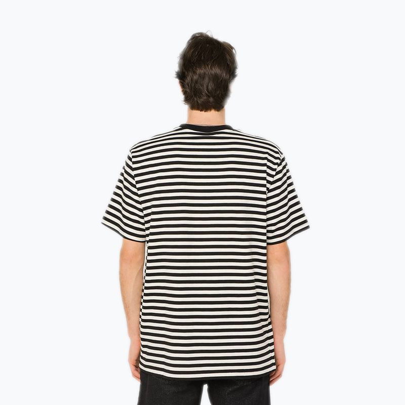 Férfi póló Kaotiko M/C Rayas Corazon black 2