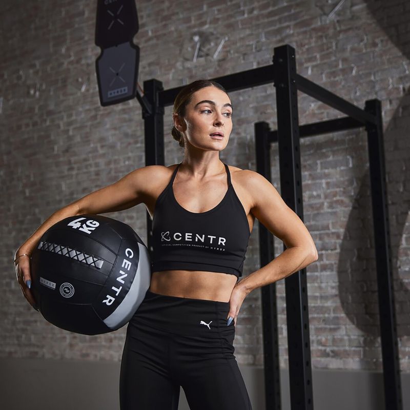 Medicinlabda CENTR Competition Wall Ball Centr x Hyrox 4 kg black 6