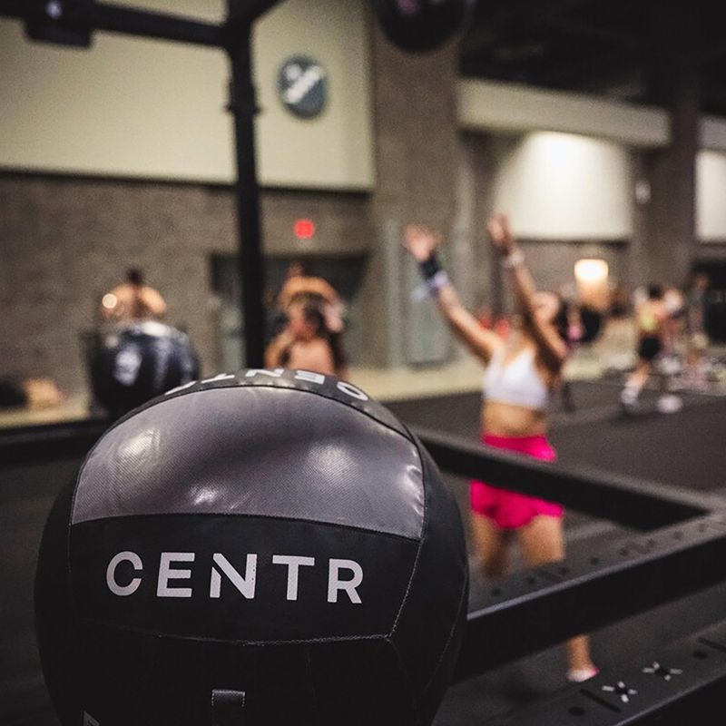 Medicinlabda CENTR Competition Wall Ball Centr x Hyrox 6 kg black 4