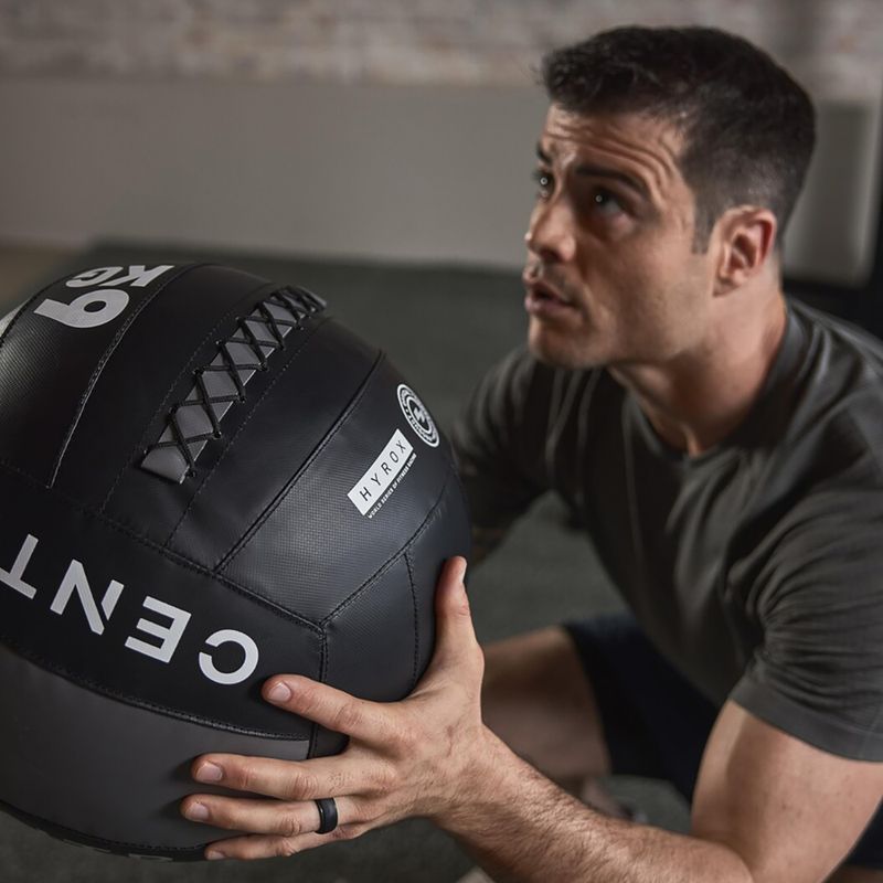 Medicinlabda CENTR Competition Wall Ball Centr x Hyrox 6 kg black 6