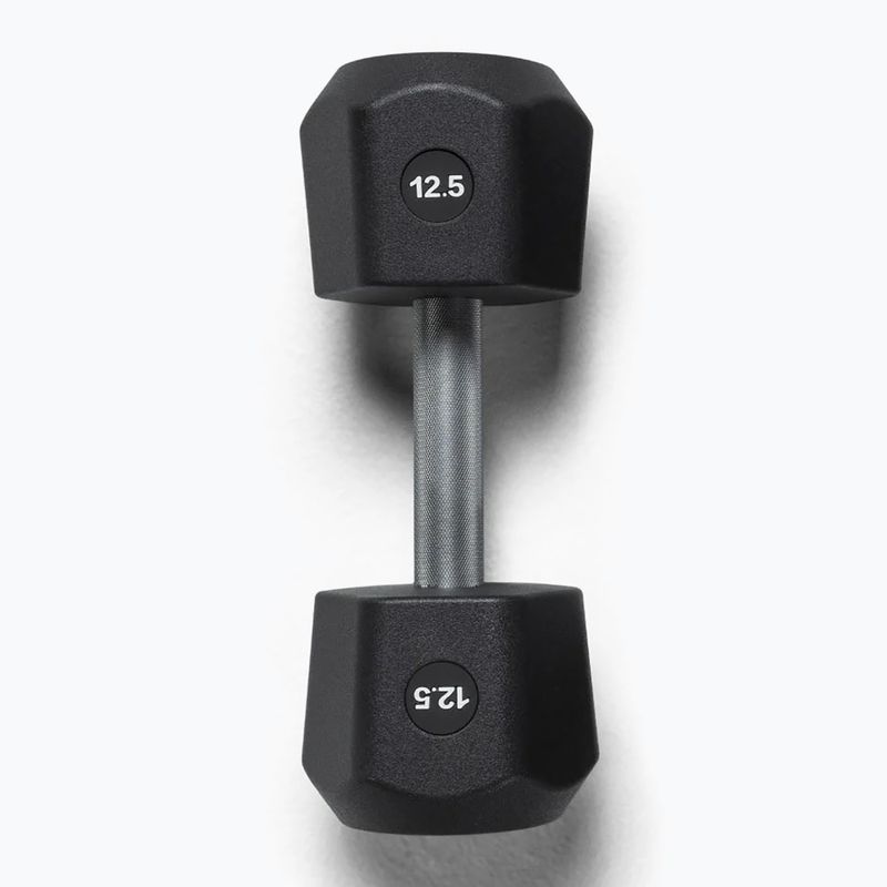 Súlyzó Centr Urethane Dumbbell Centr x Hyrox 12,5 kg black 2