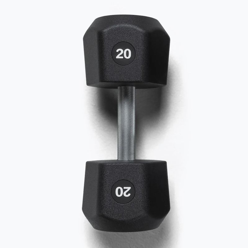Súlyzó Centr Urethane Dumbbell Centr x Hyrox 20 kg black 2