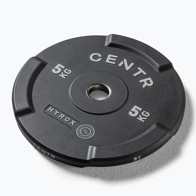 Bumper súly Centr Olimpijski Centr x Hyrox Interlocking Bumper Plate 2 pcs black 2