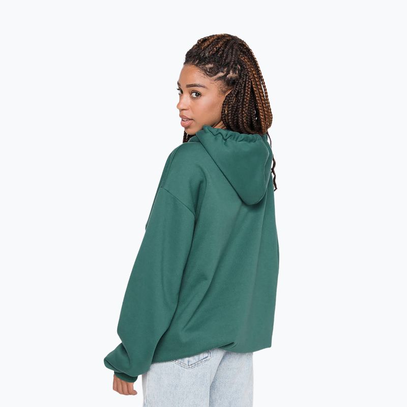 Női kapucnis pulóver Kaotiko C'est la vie Hoodie jade 2