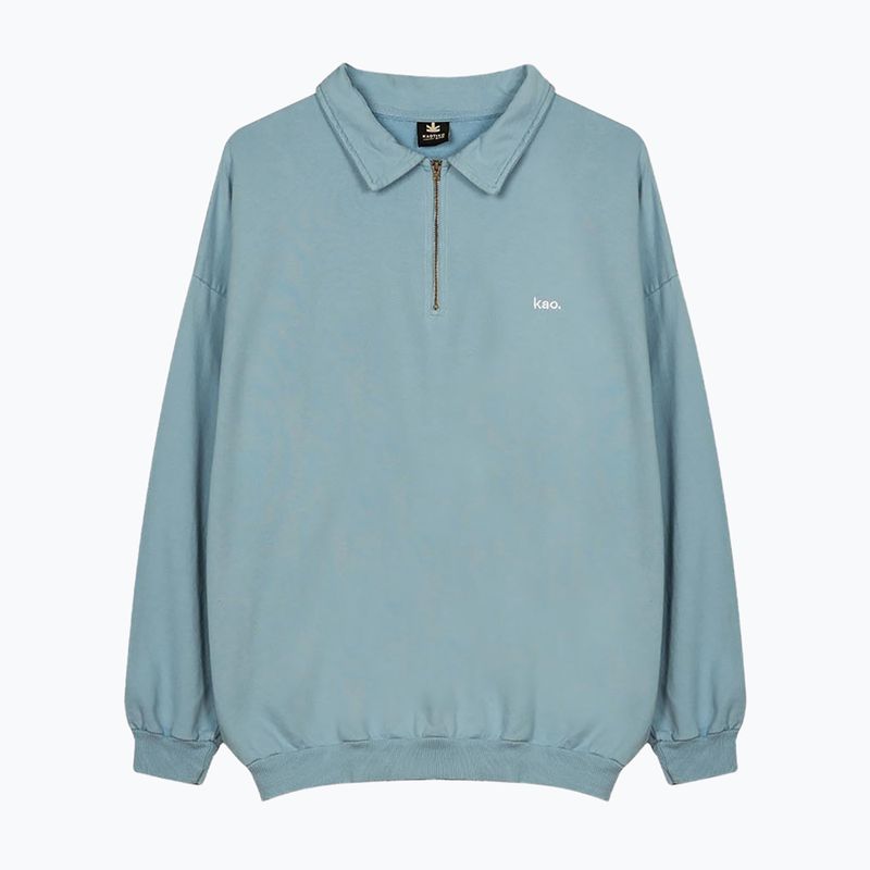 Férfi pulóver Kaotiko Washed Vancouver Society niagara 3