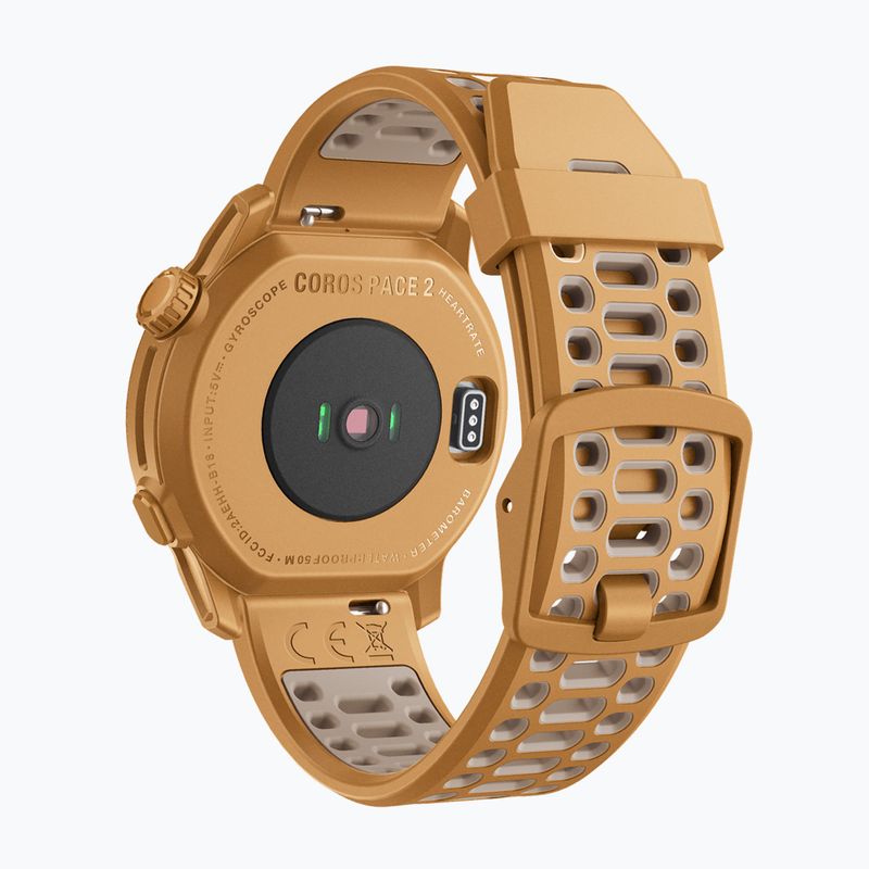 Zegarek COROS PACE 2 Premium GPS Silicone Band gold WPACE2 4