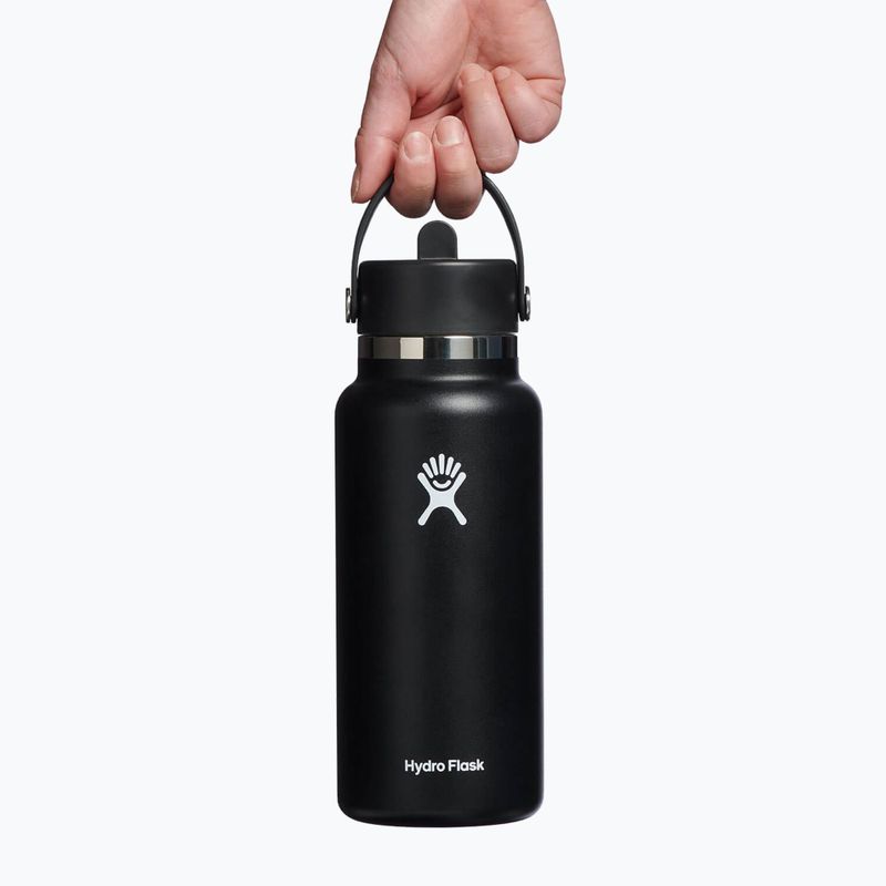 Hydro Flask Wide Flex Straw termikus palack 945 ml fekete W32BFS001 3