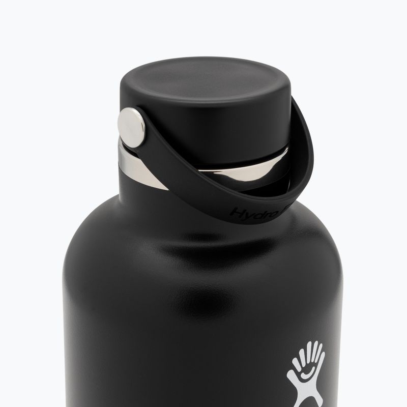 Hydro Flask Wide Flex Cap 64 Oz 1892 ml fekete utazó palack 2