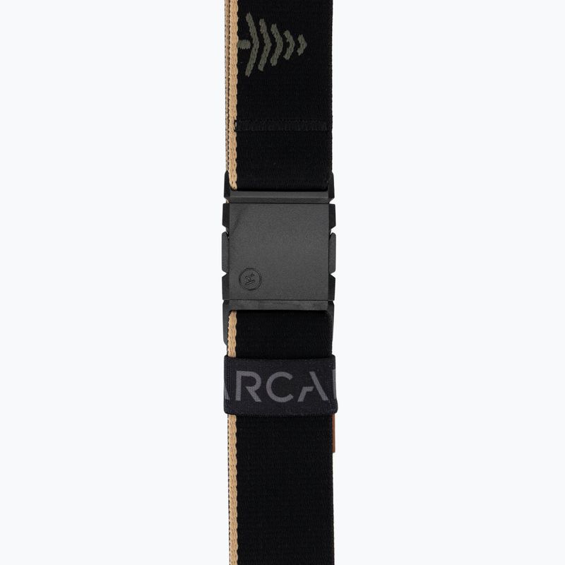 Nadrágszíj Arcade Blackwood Long black/sand 2