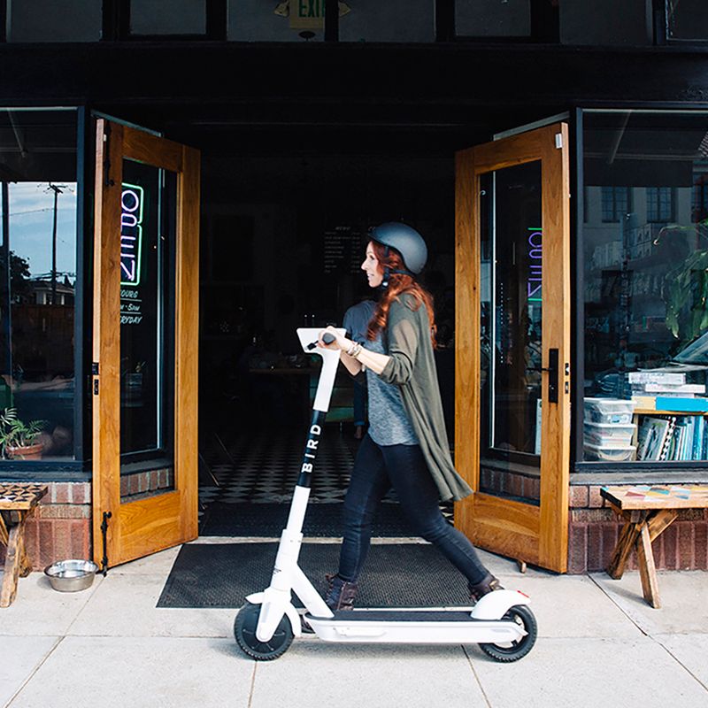 Bird One 9" elektromos robogó fehér BI-60254 12