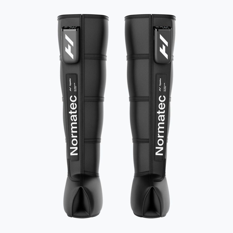 Normatec Elite Magas láb helyreállító és masszázskészülék fekete színben