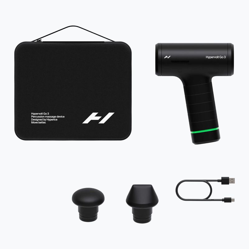 Masszírozó Hyperice Hypervolt Go 3 black 3