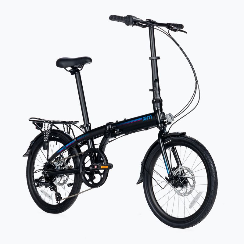 Összecsukható városi kerékpár Tern Link B8 fekete 2