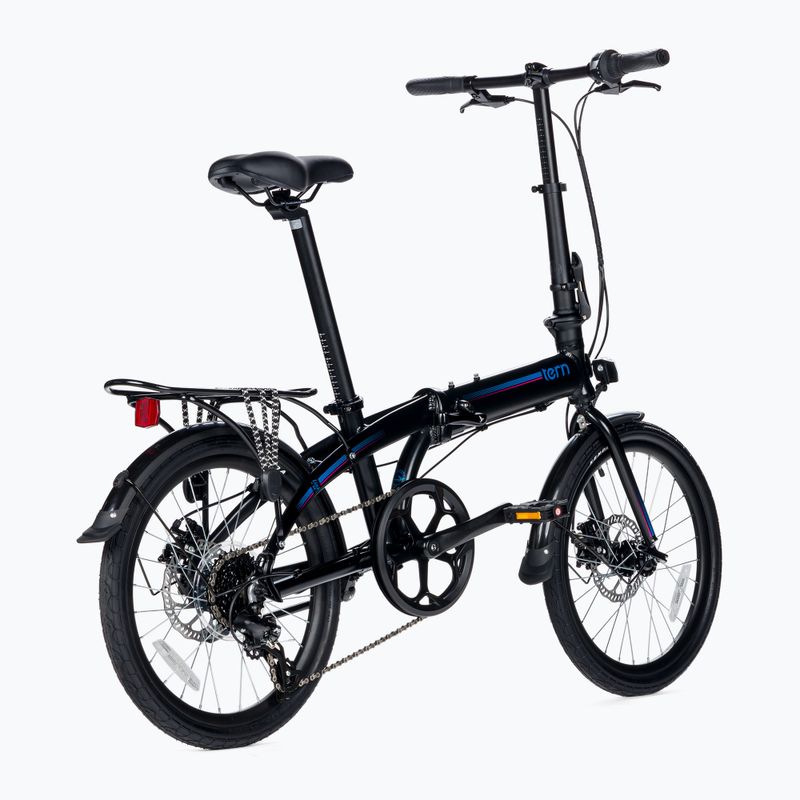 Összecsukható városi kerékpár Tern Link B8 fekete 3