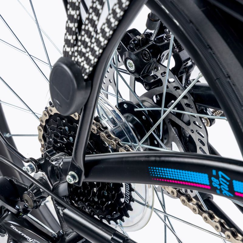 Összecsukható városi kerékpár Tern Link B8 fekete 15