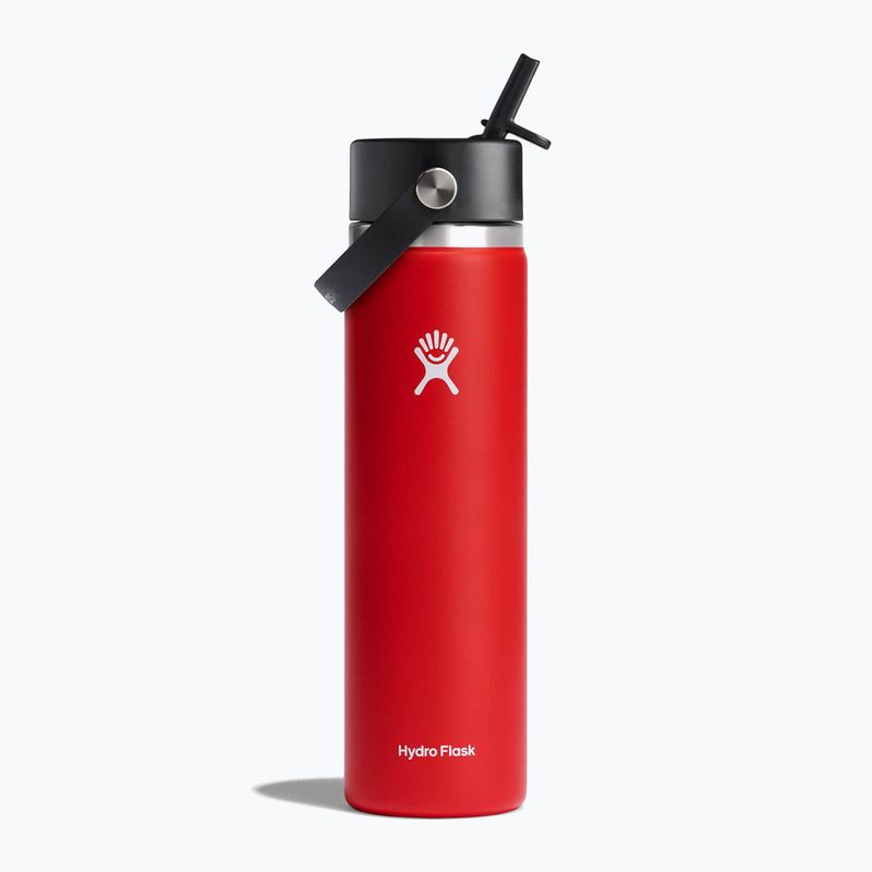 Hydro Flask Wide Flex Straw termikus palack 710 ml piros W24BFS612