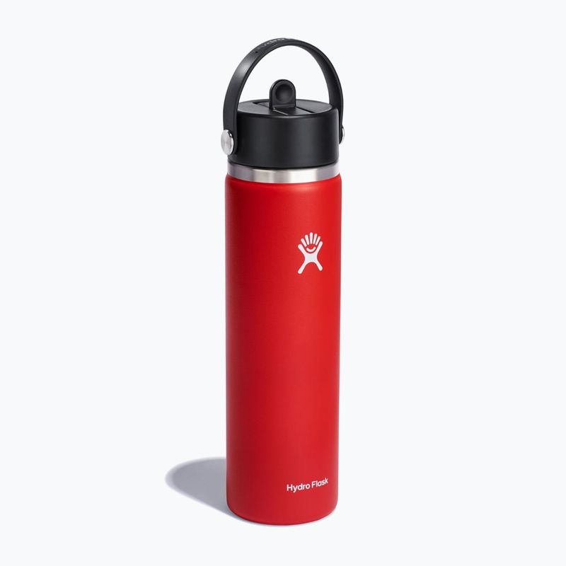 Hydro Flask Wide Flex Straw termikus palack 710 ml piros W24BFS612 2