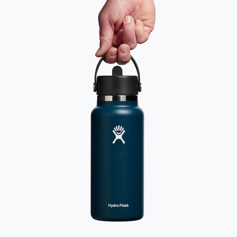 Hydro Flask Wide Flex Straw termikus palack 945 ml tengerészkék W32BFS464 3