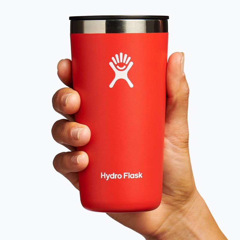 Hydro Flask All Around Tumbler 355 ml-es termikus bögre piros T12CPB612 4