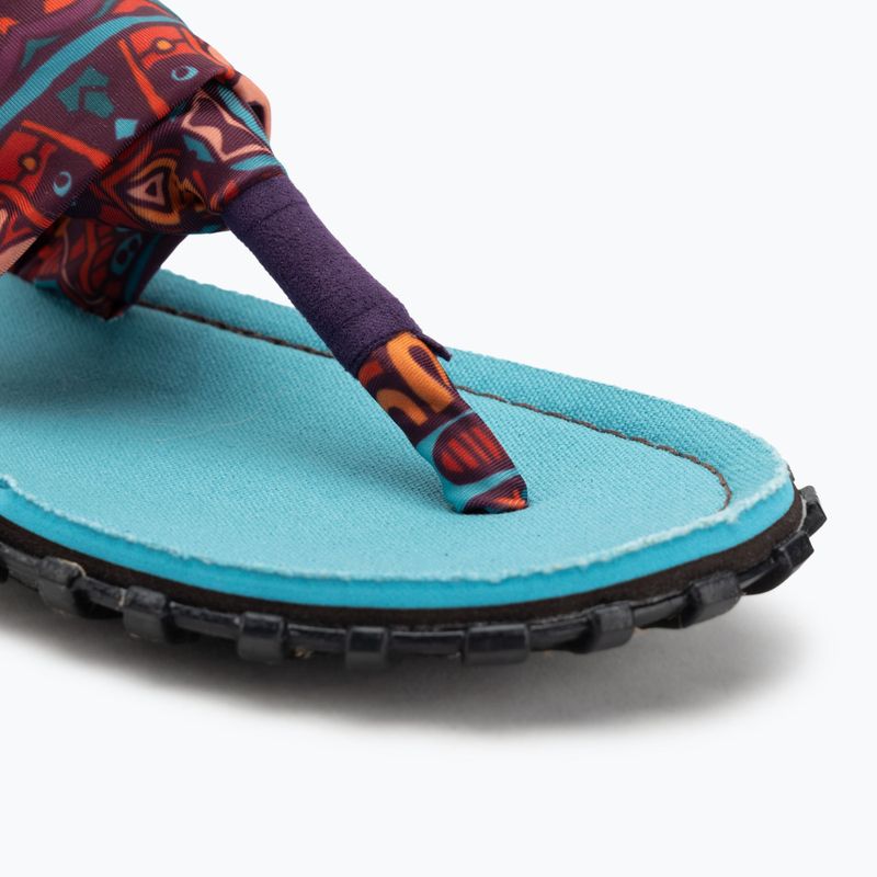 Gumbies női Slingback szandálok türkizkék vintage 7