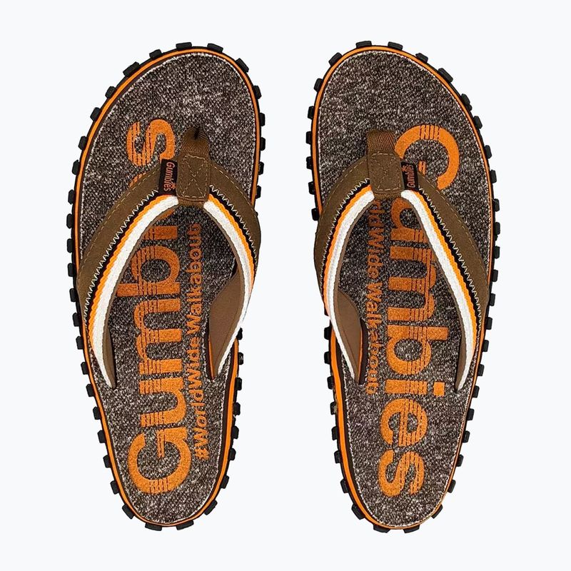 Flip-flop papucs Gumbies Cairns orange 8