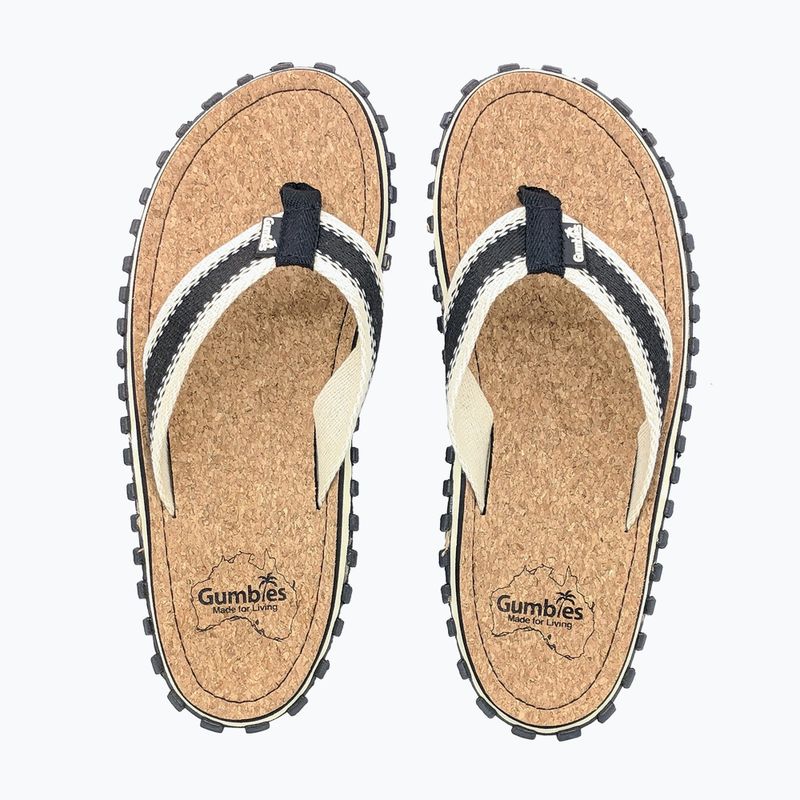 Flip-flop papucs Gumbies Corker black 8