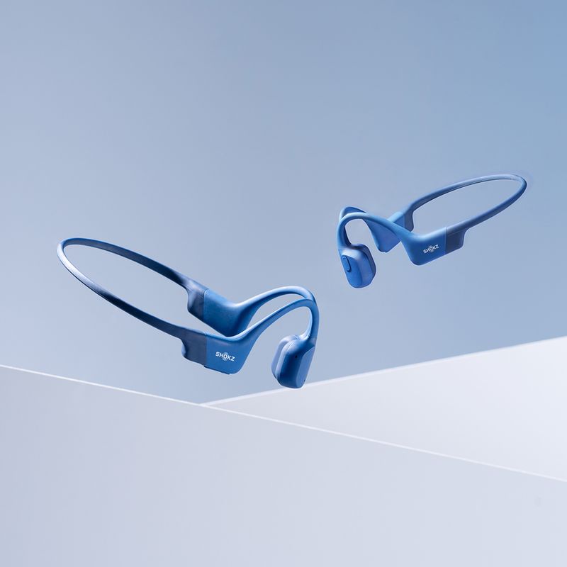 Shokz OpenRun Mini vezeték nélküli fejhallgató kék S803MBL 4