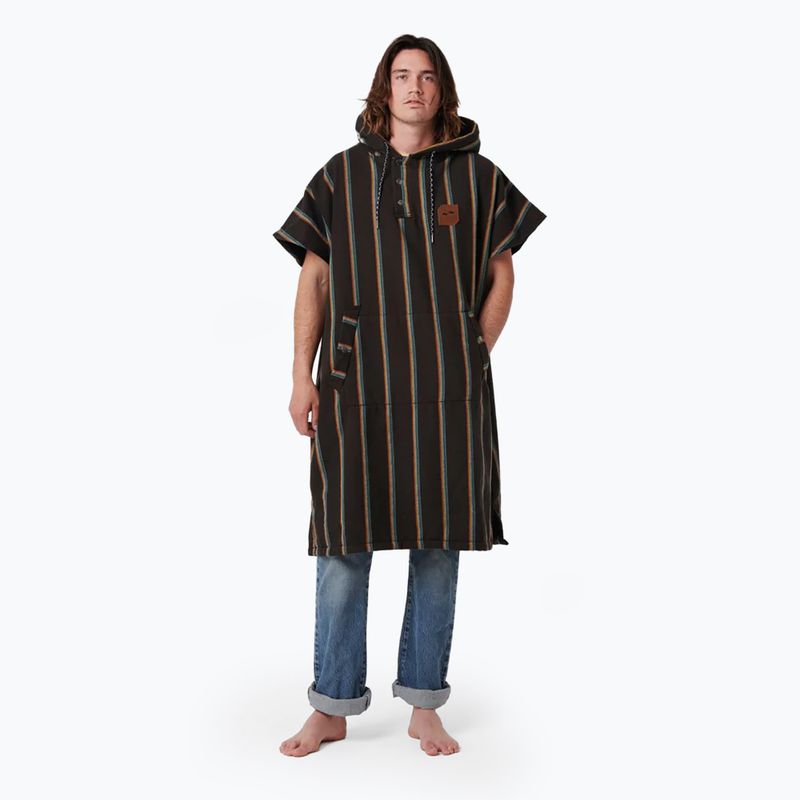 Poncsó Slowtide Baja Stripe black 4