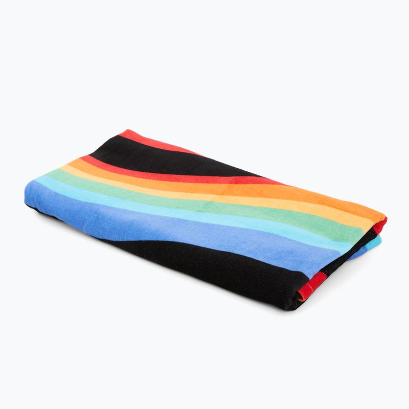 Törölköző Slowtide Roygbiv Beach black 3