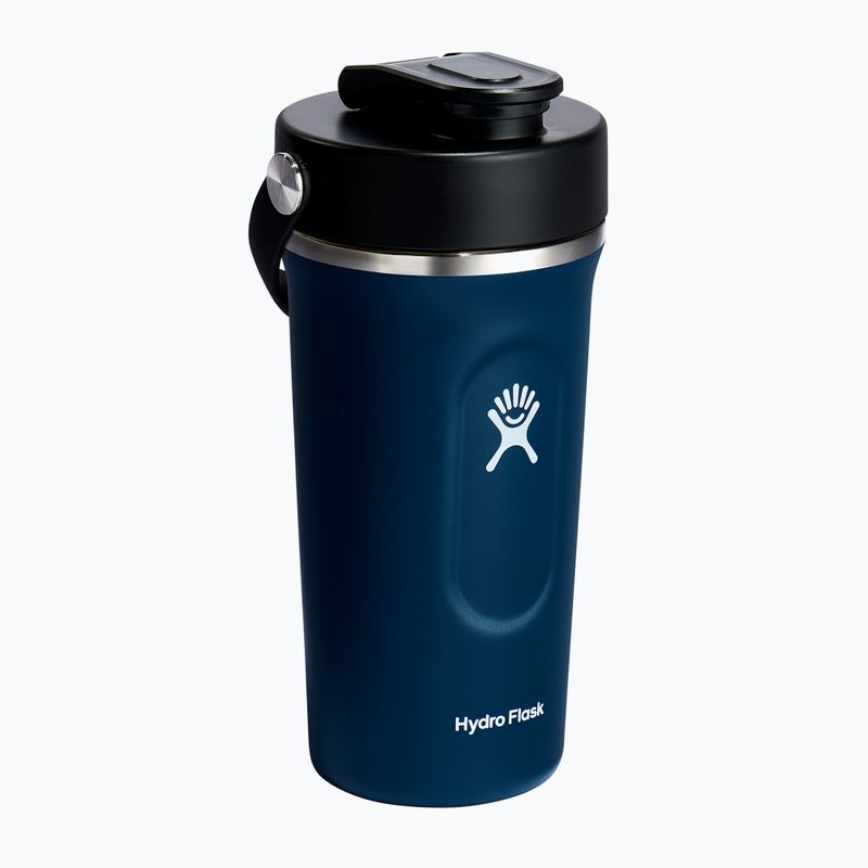 Thermal palack shaker funkcióval Hydro Flask szigetelt shaker 710 ml indigó színű 2