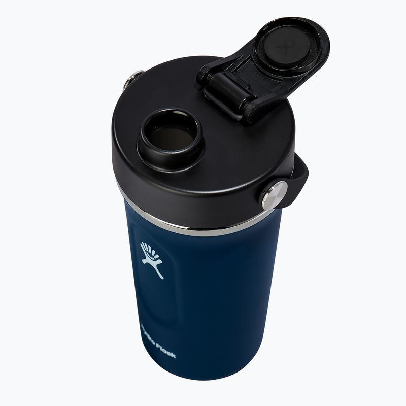 Thermal palack shaker funkcióval Hydro Flask szigetelt shaker 710 ml indigó színű 4