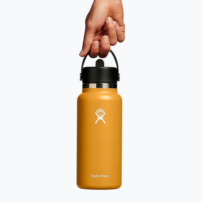 Hydro Flask Wide Flex Straw termikus palack 945 ml fosszíliával 3