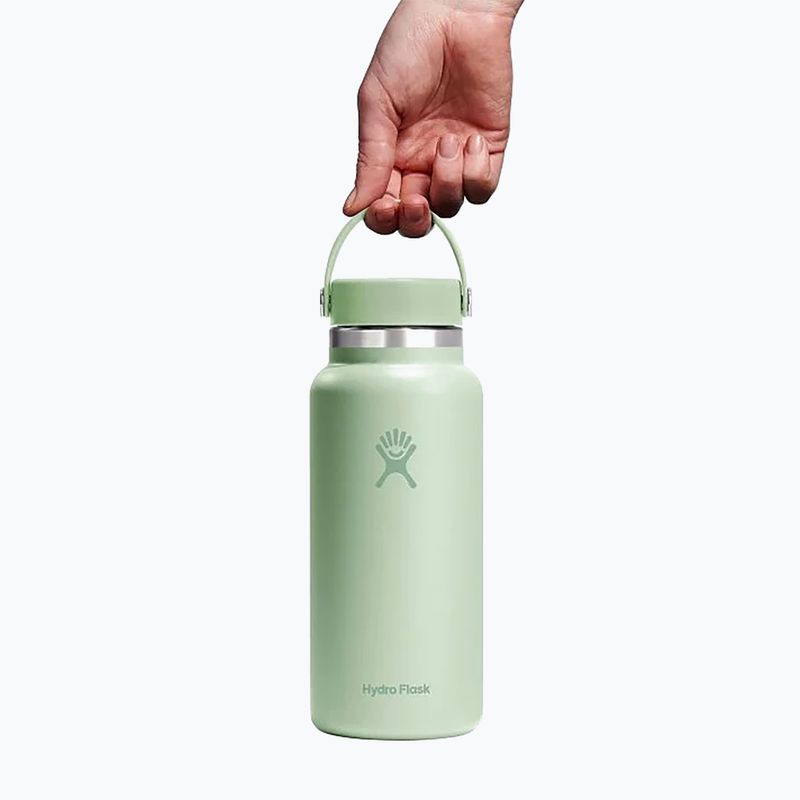 Hydro Flask Wide Flex Cap termál palack 945 ml aloe 3