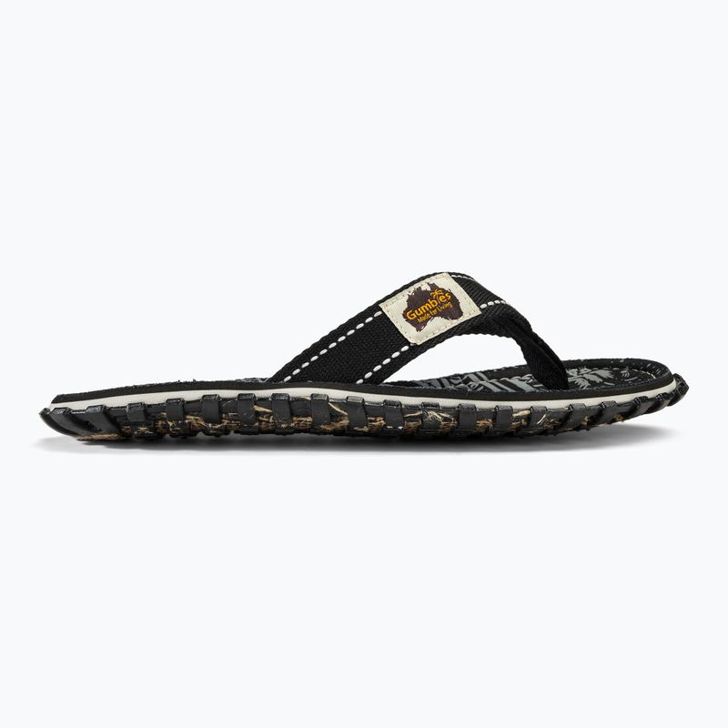 Flip-flop papucs Gumbies Islander midnight black 2
